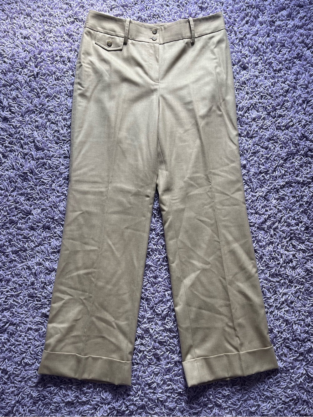 100% wool pants